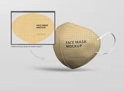 موکاپ ماسک تنفسی KN95