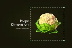 20 آیکون 3D سبزیجات