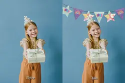 100 PNG پرچم جشن تولد