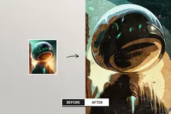 افکت عکس پاپ آرت فتوشاپ