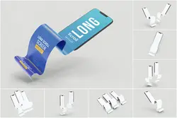 موکاپ اسکرول طولانی اپ موبایل