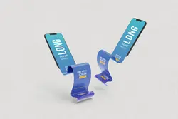 موکاپ اسکرول طولانی اپ موبایل