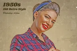 اکشن فتوشاپ افکت عکس قدیمی