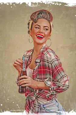 اکشن فتوشاپ افکت عکس قدیمی