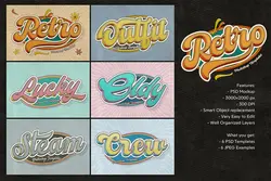 استایل متن قدیمی PSD