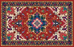 فایل وکتور طرح گلیم