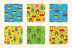 10 پترن کاراکترهای فان و شاد قدیمی