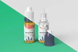 موکاپ بطری قطره چکان