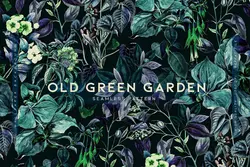 پترن گل و بوته کلاسیک و قدیمی