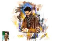 اکشن فتوشاپ افکت نقاشی