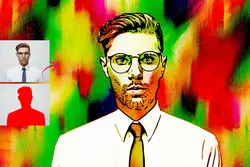 اکشن فتوشاپ افکت نقاشی بوم حرفه ای
