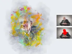 اکشن فتوشاپ تبدیل عکس به پوستر هنری