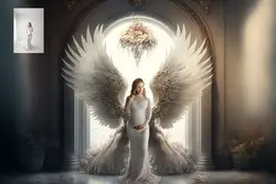 23 بک گراند بال فرشته و پری رویایی سفید لاکچری در قصر