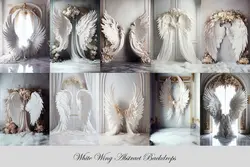 23 بک گراند بال فرشته و پری رویایی سفید لاکچری در قصر