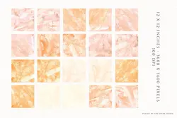 40 تکسچر آکریلیک هلو