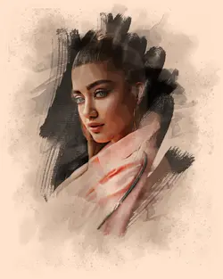 قالب PSD افکت عکس قدیمی