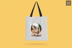 طرح فضانورد آبرنگی عید