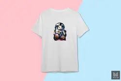 طرح خرگوش عید فضانورد