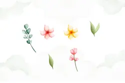 کلیپ آرت خرگوش عید کودکانه