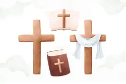 کلیپ آرت مسیح و عید پاک