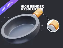 30 آیکون آشپزی 3D