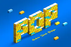 استایل دیوار آجری فتوشاپ