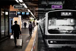 افکت عکس سایه نما یا سیلوئت فتوشاپ