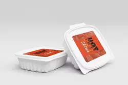 موکاپ ظرف یکبار مصرف غذا