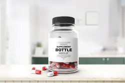 موکاپ بطری و شیشه قرص