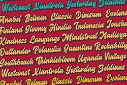 فونت قدیمی بولد Skyland