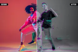 افکت عکس تلویزیون قدیمی