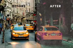 قالب PSD قدیمی کردن عکس در فتوشاپ