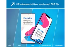 قالب پیش نمایش اپ اندروید و iOS