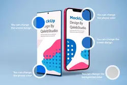 قالب پیش نمایش اپ اندروید و iOS