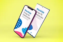 قالب پیش نمایش اپ اندروید و iOS