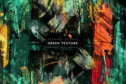 پترن لکه های هنری انتزاعی