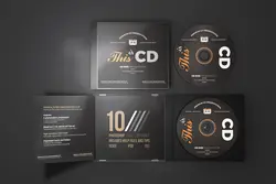 موکاپ کاور آلبوم CD/DVD