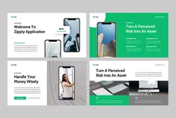 قالب پاورپوینت اپ موبایل