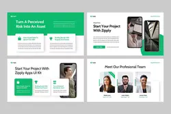 قالب پاورپوینت اپ موبایل