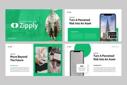 قالب پاورپوینت اپ موبایل