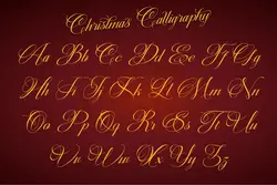 فونت خوشنویسی کریسمس