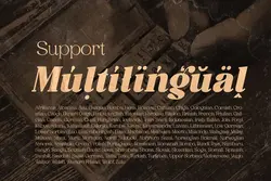 فونت کلاسیک و قدیمی Vintage Glamour