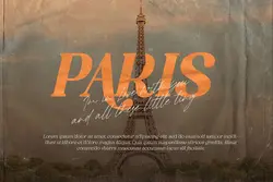 فونت کلاسیک و قدیمی Vintage Glamour