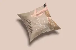 موکاپ بالش کوسن مربعی