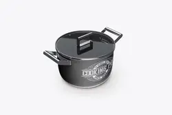 موکاپ قابلمه پخت و پز تفلون