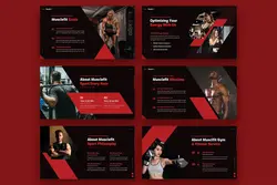 قالب پاورپوینت بدنسازی و فیتنس