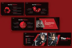 قالب پاورپوینت بدنسازی و فیتنس