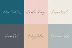 فونت خوشنویسی و سرهم نویسی باریک Isle of Skye