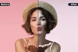 قالب تبدیل عکس به نقاشی رنگ روغن در فتوشاپ