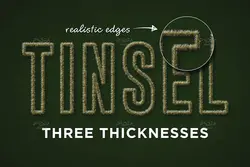 اکشن فتوشاپ افکت نخ کاموا خز دار